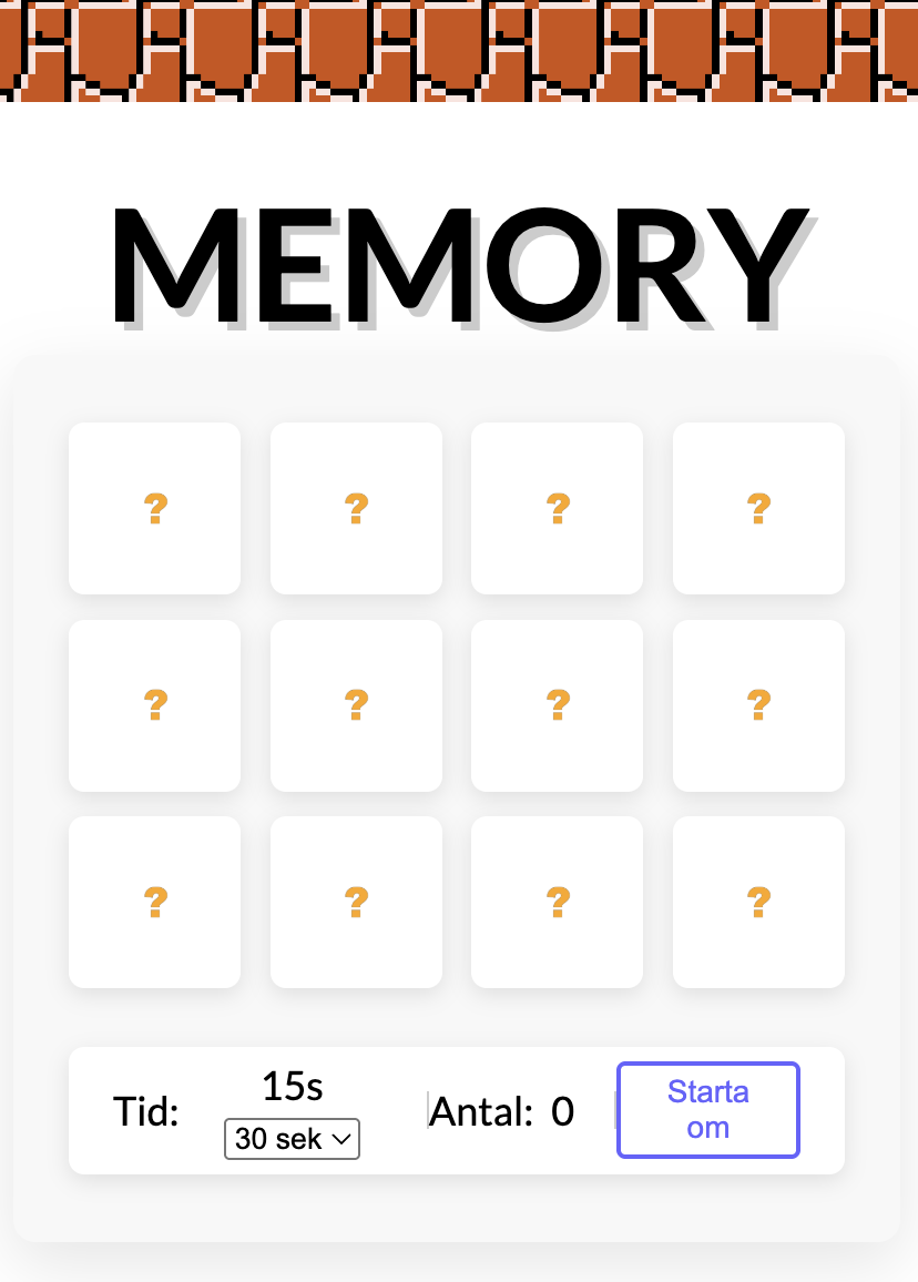 Memoryspel